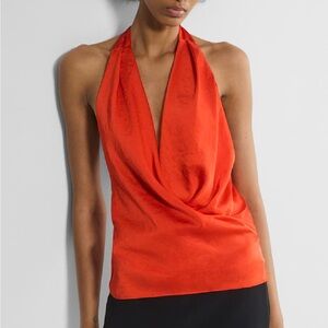 Aritzia Martini Satin Blouse